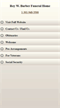 Mobile Screenshot of barberfhlaytonsville.com